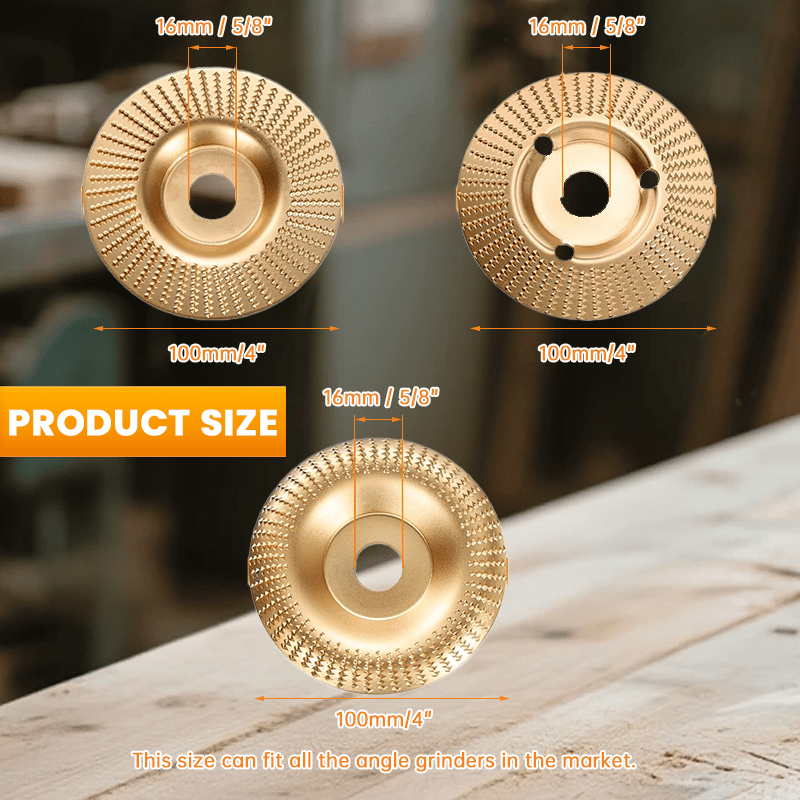 š„ Buy One Get One Free | Heavy-Duty Wood Carving Disc Set (3PCS)