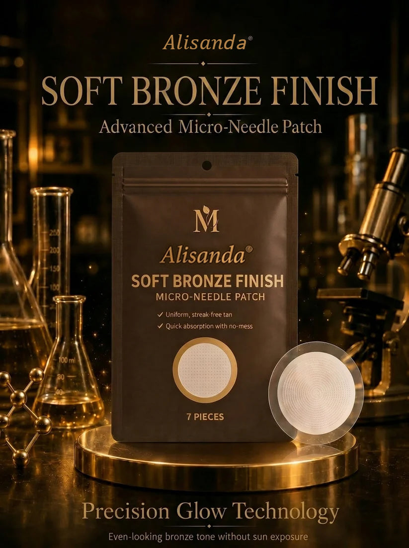 🔥Limited-Time 49% OFF--𝐴𝑙𝑖𝑠𝑎𝑛𝘥𝘢® Soft Bronze Finish Transdermal Tanning Patch
