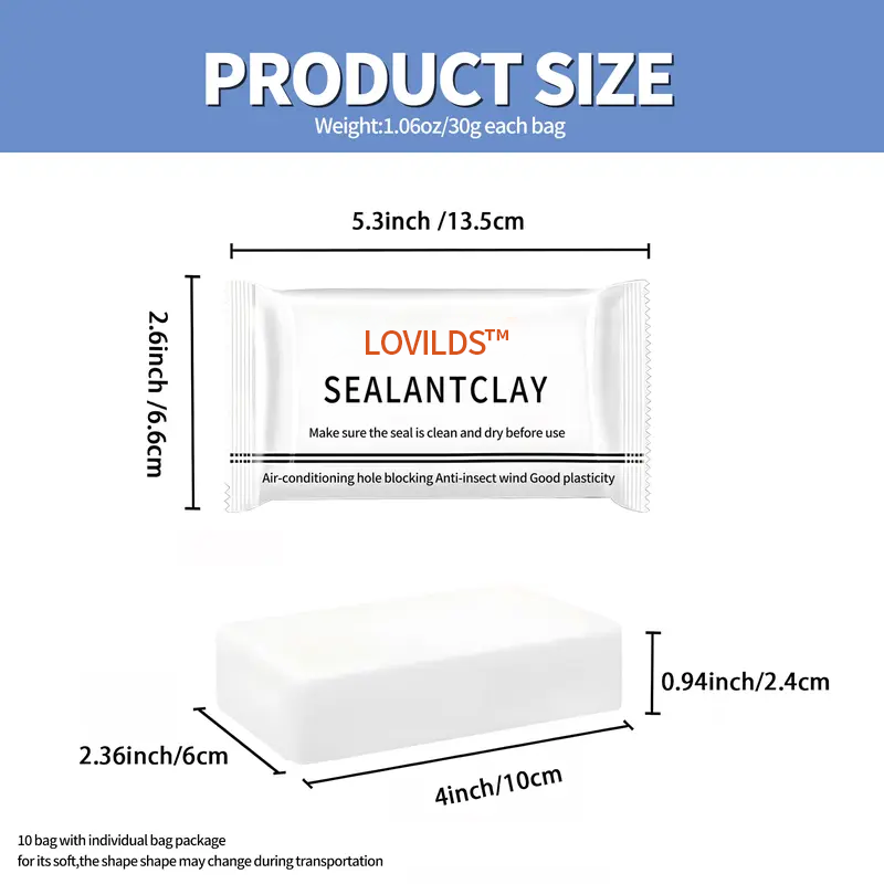 š§š§ Waterproof Moldable Wall Seal Putty ā Instantly Fill & Seal Cracks
