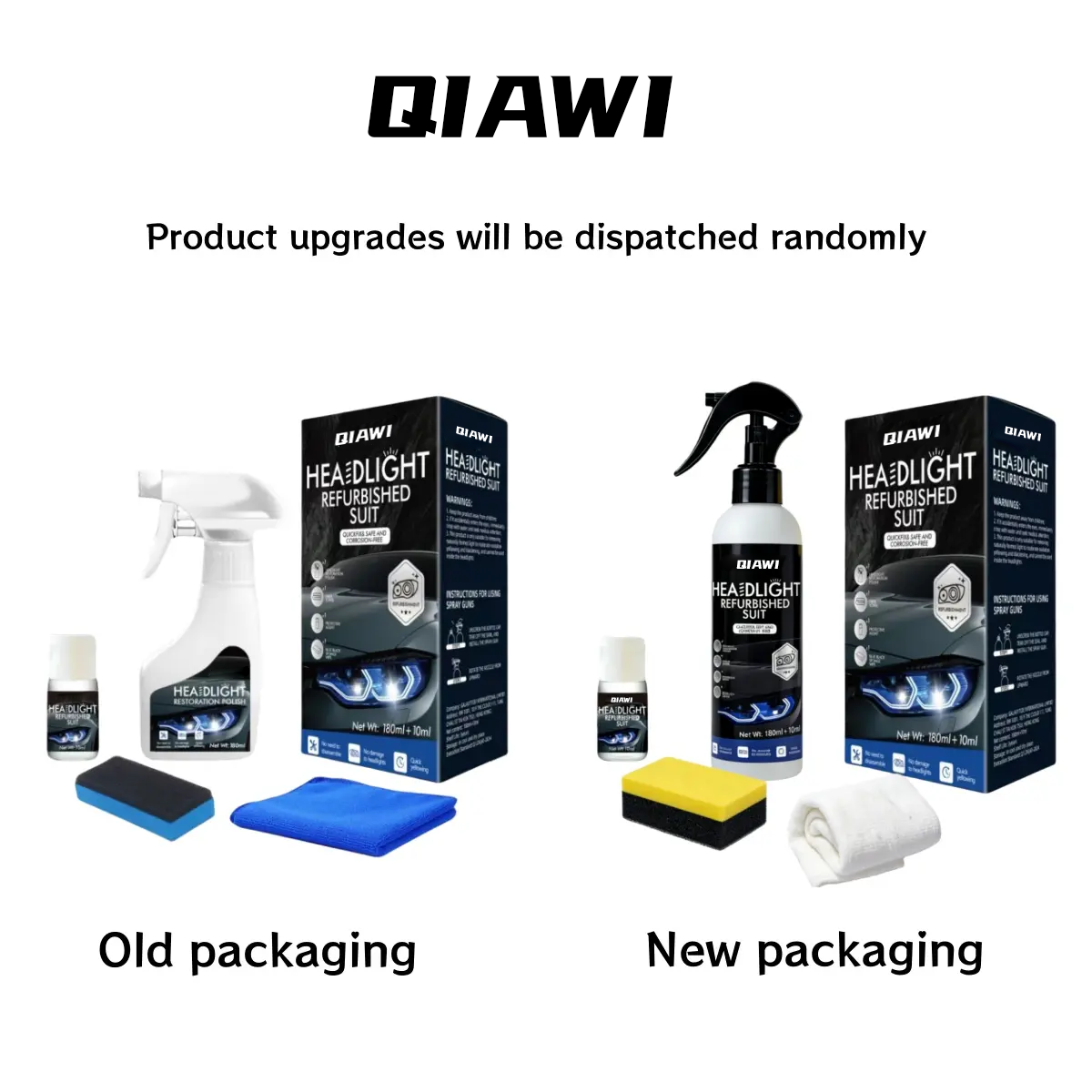 🔥Limited-time 60% sale--QIAWI® Automotive Headlamp Restoration Fluid