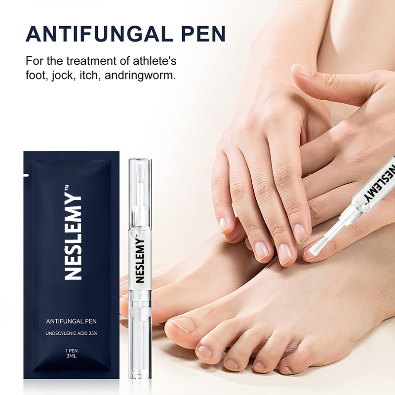 (⏳LAST DAY 70% OFF)NESLEMY™ Antifungal Pen – 25% Undecylenic Acid Treatment for Athlete’s Foot & Skin Fungus 🦶