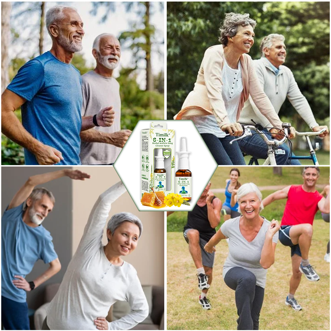 🔥Enjoy 49% OFF today--Clinclii 6-in-1 Herbal mullein Lung Cleanse Spray