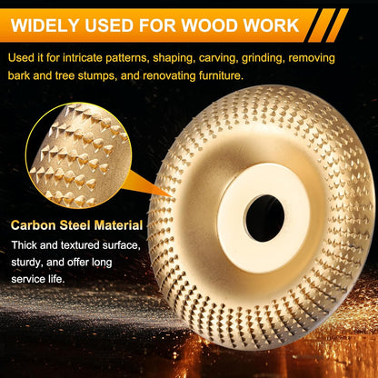 🔥 Buy One Get One Free | Heavy-Duty Wood Carving Disc Set (3PCS)