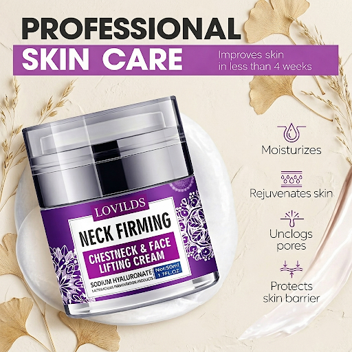 ✨ Limited-Time 60% OFF: LOVILDS Face & Neck Firming Cream 💎