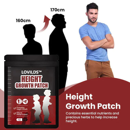 🔥Limited-Time 49% OFF--LOVILDS™ Herbal Height Increasing Foot Patch🌿 - Awaken Pituitary Growth Hormone