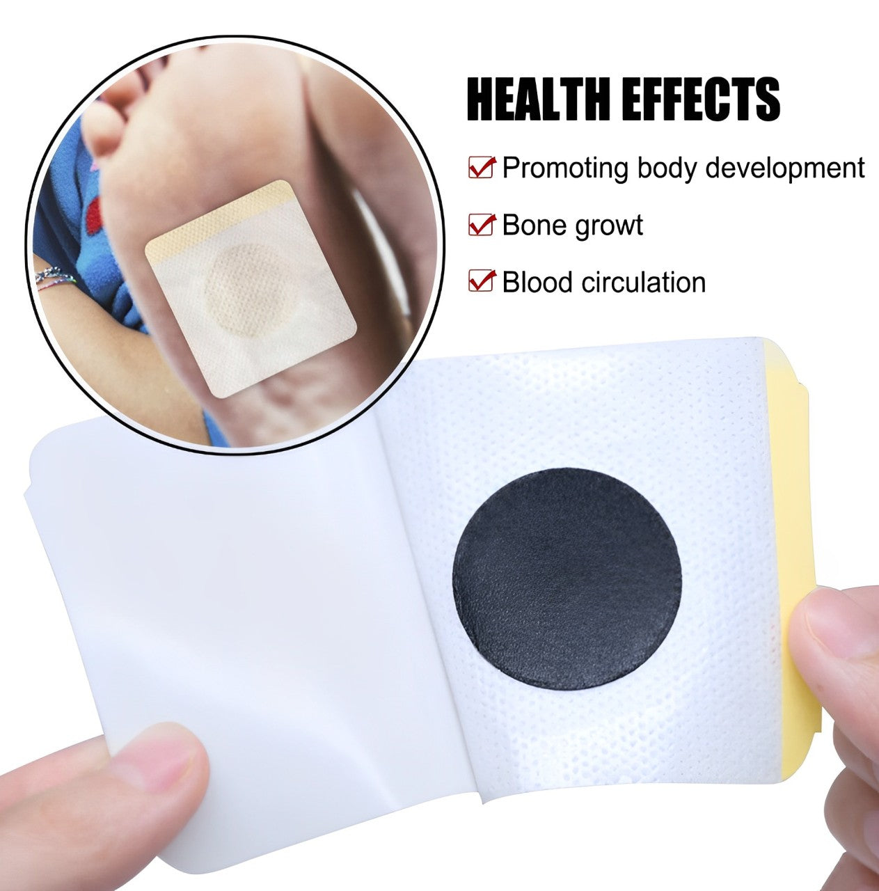 🔥Limited-Time 49% OFF--LOVILDS™ Herbal Height Increasing Foot Patch🌿 - Awaken Pituitary Growth Hormone