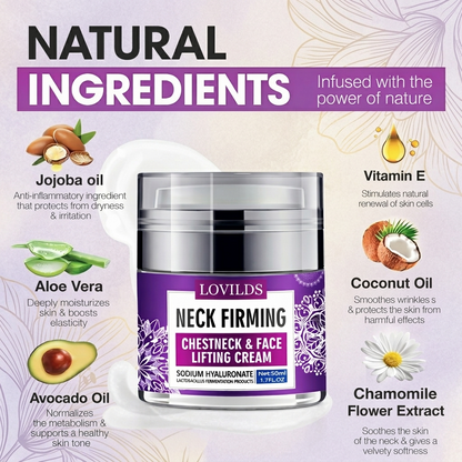 ✨ Limited-Time 60% OFF: LOVILDS Face & Neck Firming Cream 💎