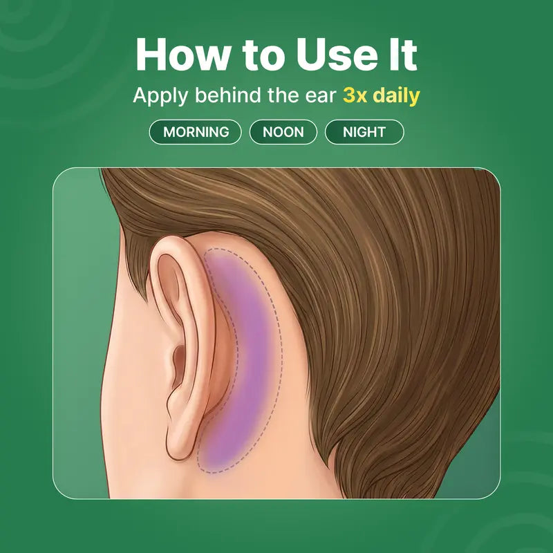 Sensory Support Roll-On 🌿 Calm Ear Noise & Promote Peace – With Benfotiamine & Essential Oils ✨