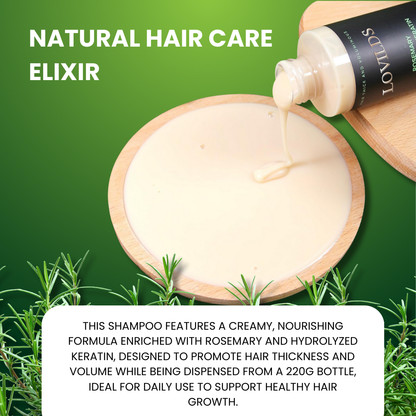 🔥Final 3 Hours: 70%OFF🔥LOVILDS® Rosemary Hydrolyzed Keratin Shampoo