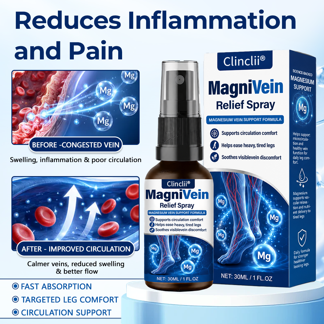 🔥Enjoy 49% OFF today--US Official Store: Clinclii® MagniVein Relief Spray 🦵