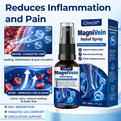 🔥Enjoy 49% OFF today--US Official Store: Clinclii® MagniVein Relief Spray 🦵