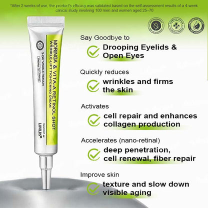 👨‍⚕️Made and shipped from the USA 💫LOVILDS® moringa & Vita-A Retinol Shot Wrinkle-Lift Tightening cream -Last Day Promotion 70% OFF