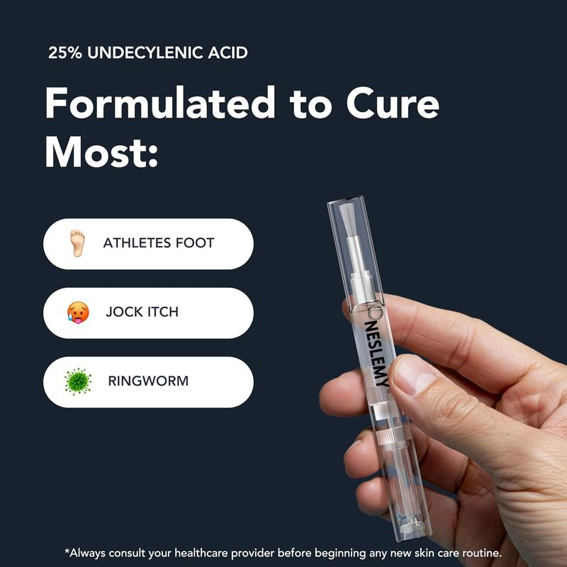 (⏳LAST DAY 70% OFF)NESLEMY™ Antifungal Pen – 25% Undecylenic Acid Treatment for Athlete’s Foot & Skin Fungus 🦶