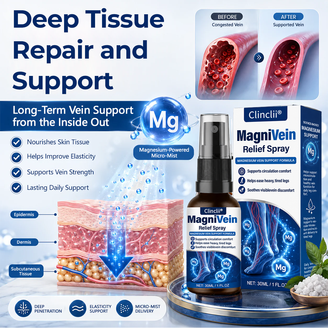 🔥Enjoy 49% OFF today--US Official Store: Clinclii® MagniVein Relief Spray 🦵