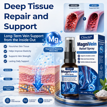 🔥Enjoy 49% OFF today--US Official Store: Clinclii® MagniVein Relief Spray 🦵