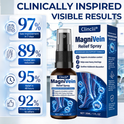🔥Enjoy 49% OFF today--US Official Store: Clinclii® MagniVein Relief Spray 🦵