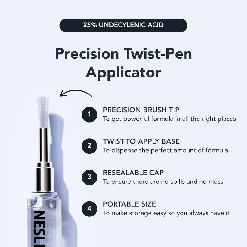 (⏳LAST DAY 70% OFF)NESLEMY™ Antifungal Pen – 25% Undecylenic Acid Treatment for Athlete’s Foot & Skin Fungus 🦶