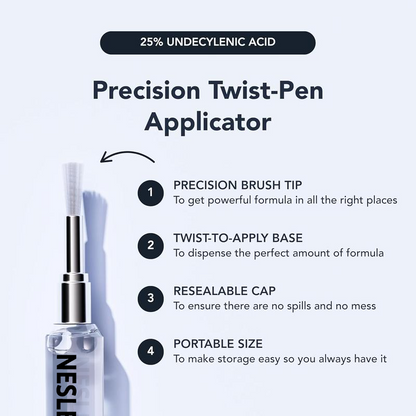 (⏳LAST DAY 70% OFF)NESLEMY™ Antifungal Pen – 25% Undecylenic Acid Treatment for Athlete’s Foot & Skin Fungus 🦶