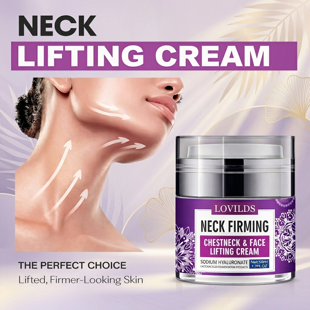 ✨ Limited-Time 60% OFF: LOVILDS Face & Neck Firming Cream 💎