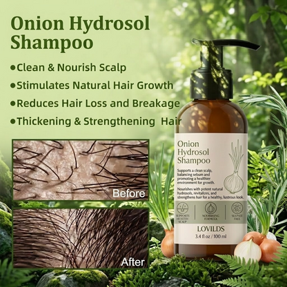 🌿 Onion Hydrosol Deep Clean Shower Duo – Scalp & Body Care