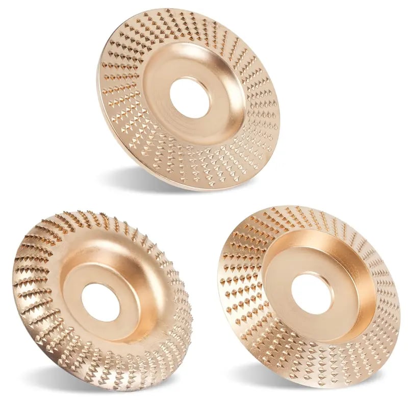 🔥 Buy One Get One Free | Heavy-Duty Wood Carving Disc Set (3PCS)