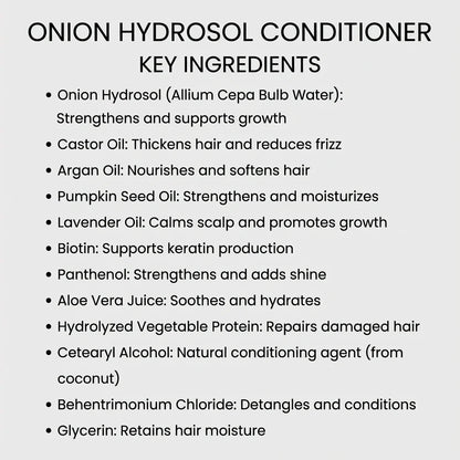 🌿 Onion Hydrosol Deep Clean Shower Duo – Scalp & Body Care