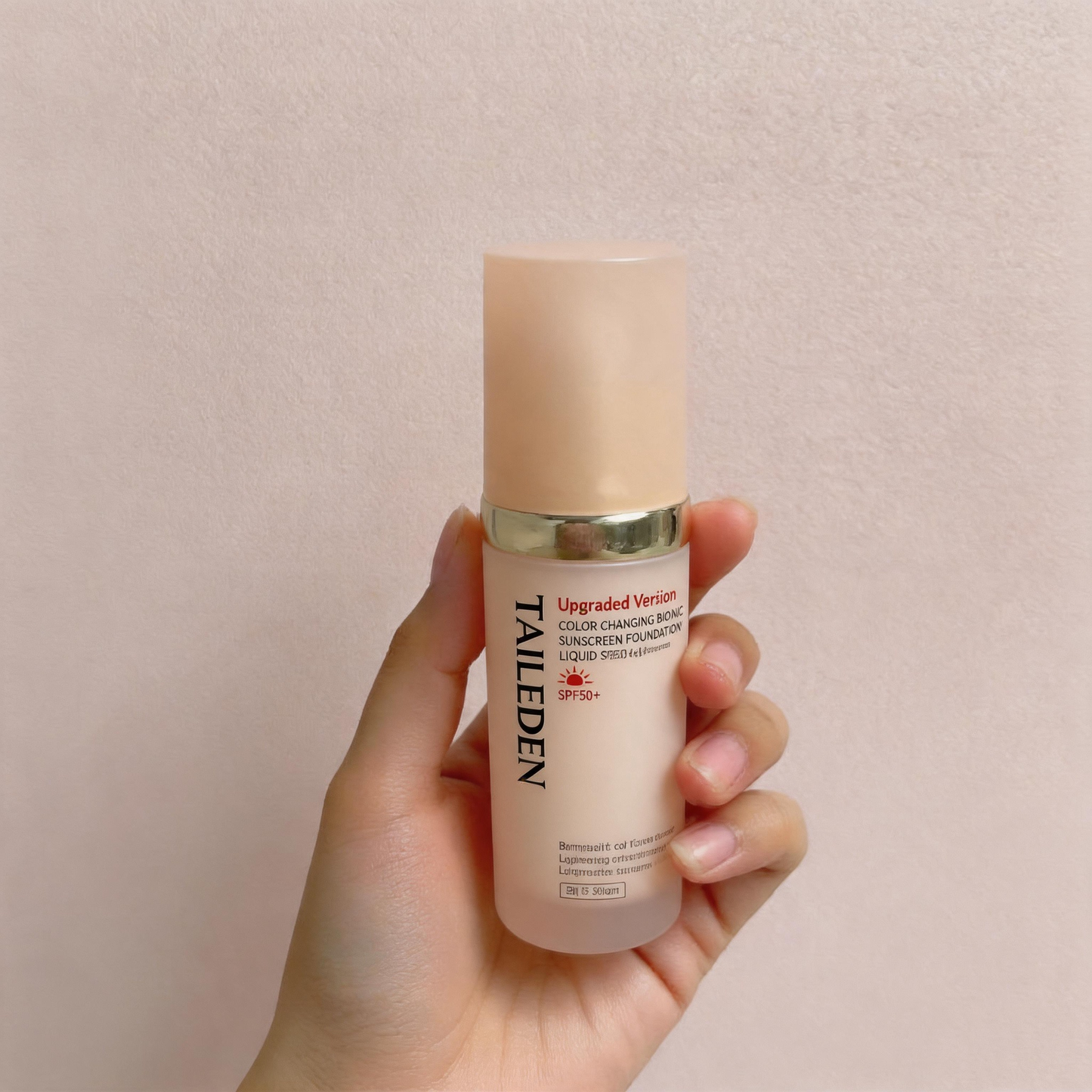 Final 3 Hours: 60% OFF🔥4-In-1 Foundation Liquid SPF 50+++ Moisturizing Even Skin Toning Color