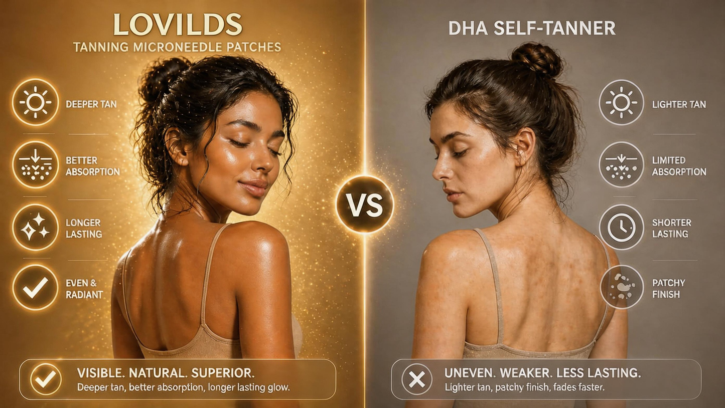 🔥Limited-Time 49% OFF🔥--LOVILDS Soft Bronze Finish Transdermal Tanning Patch
