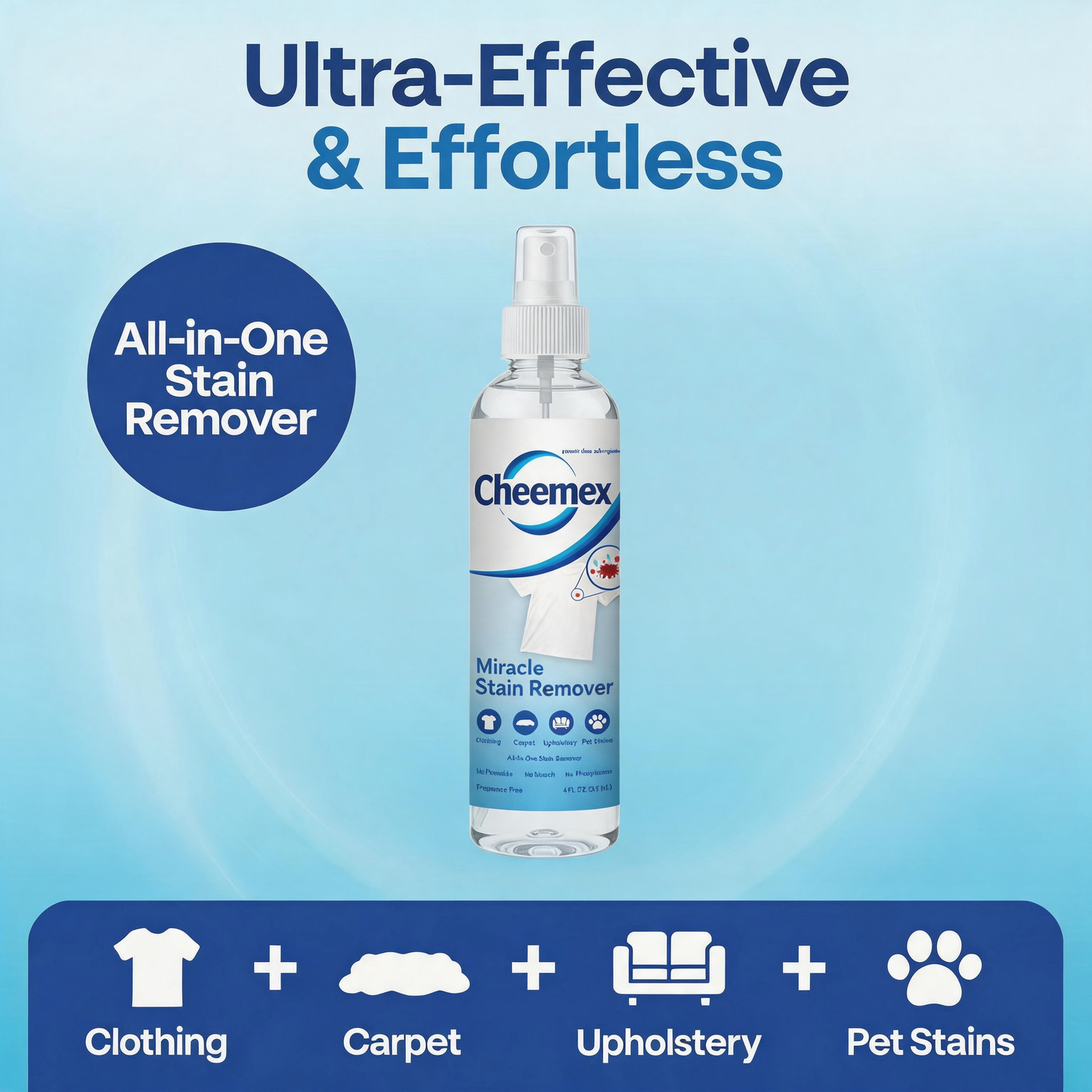 ✨Buy 1 Get 1 FREE Limited Offer –  Miracle Stain Remover Spray