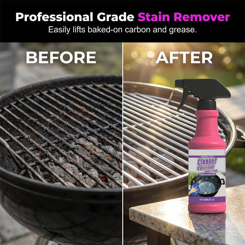 NESLEMY  Upgraded 2.0:🔥Fast-Acting Heavy-Duty Grill Degreaser Spray🍢💦