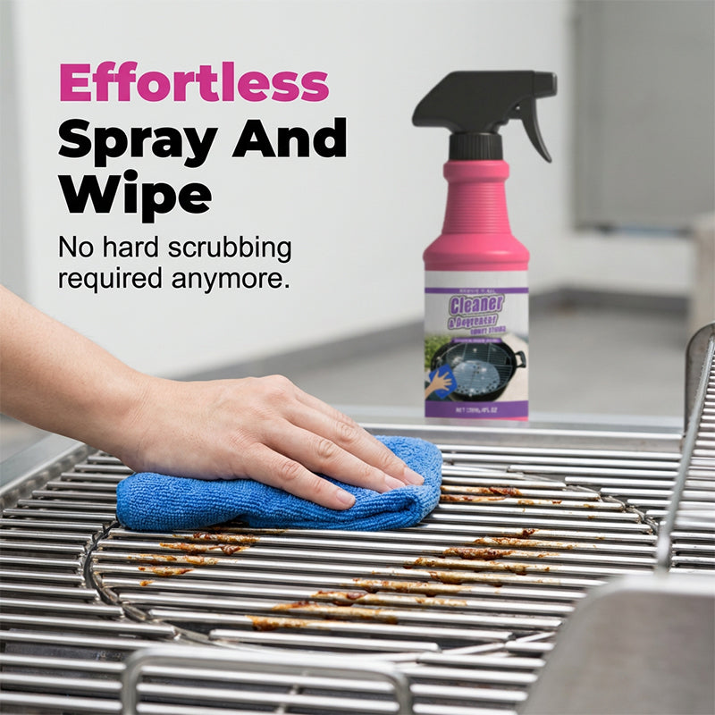 NESLEMY  Upgraded 2.0:🔥Fast-Acting Heavy-Duty Grill Degreaser Spray🍢💦