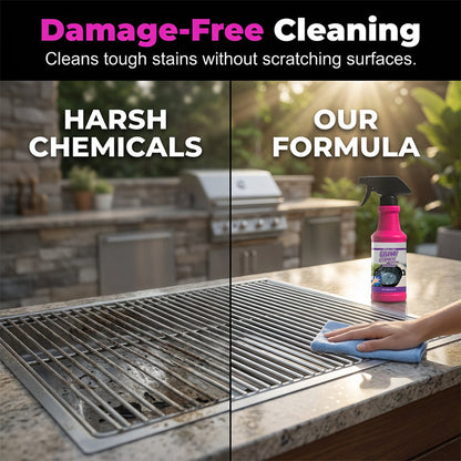 NESLEMY  Upgraded 2.0:🔥Fast-Acting Heavy-Duty Grill Degreaser Spray🍢💦