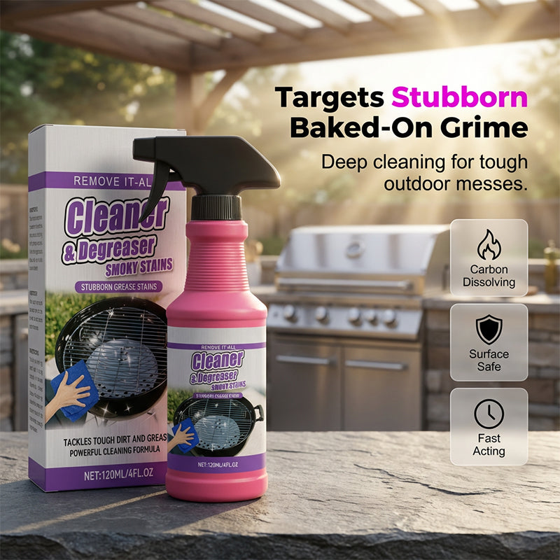 NESLEMY  Upgraded 2.0:🔥Fast-Acting Heavy-Duty Grill Degreaser Spray🍢💦