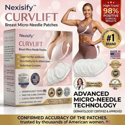 💖 Official Store | Nexisify™ CURVLIFT Breast & Hip Micro-Needle Patch